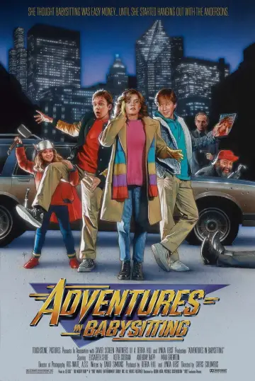 Poster to the movie "Adventures in Babysitting" #980713