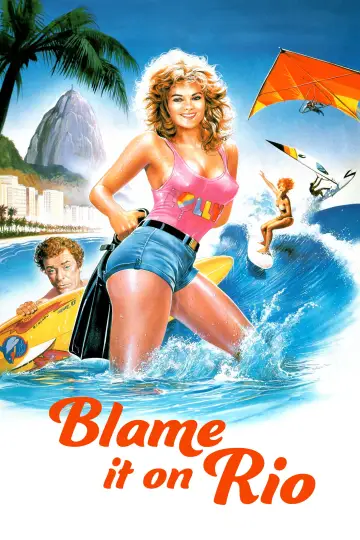 Poster to the movie "Blame It on Rio" #1005424