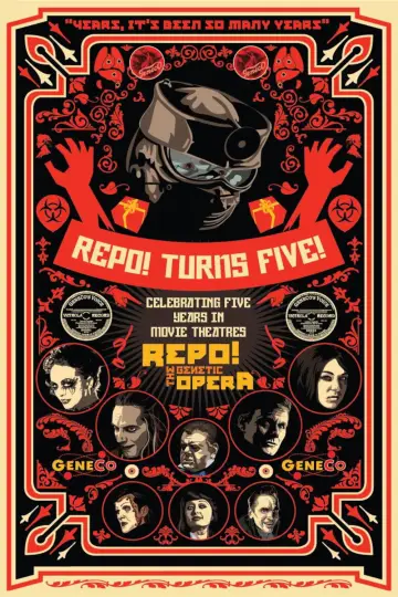 Poster to the movie "Repo! The Genetic Opera" #1000239
