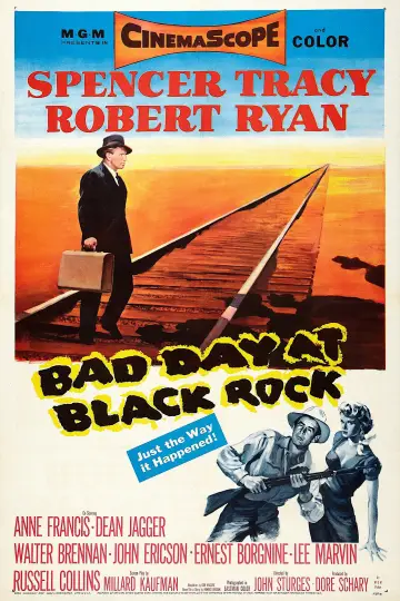 Poster to the movie "Bad Day at Black Rock" #988968