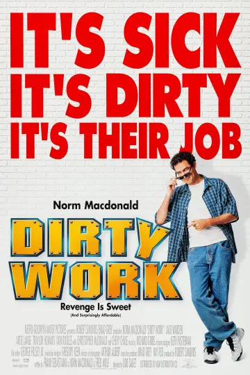Poster to the movie "Dirty Work" #900430