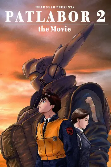 Poster to the movie "Patlabor 2: The Movie" #1063624