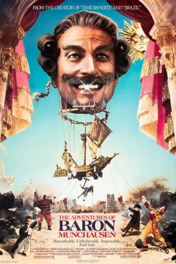 Poster to the movie "The Adventures of Baron Munchausen" #882326