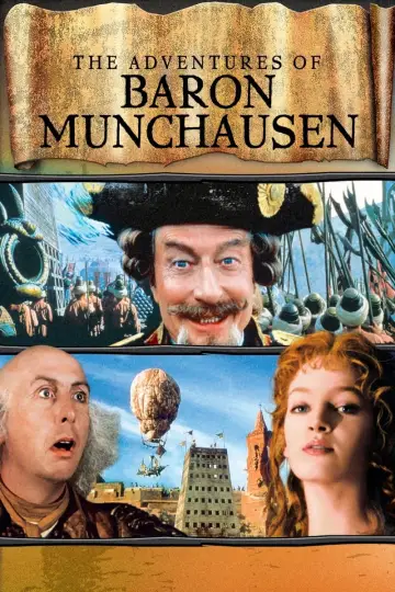 Poster to the movie "The Adventures of Baron Munchausen" #95375