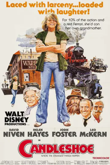 Poster to the movie "Candleshoe" #1103315