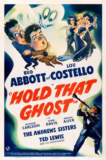 Poster to the movie "Hold That Ghost" #1041534