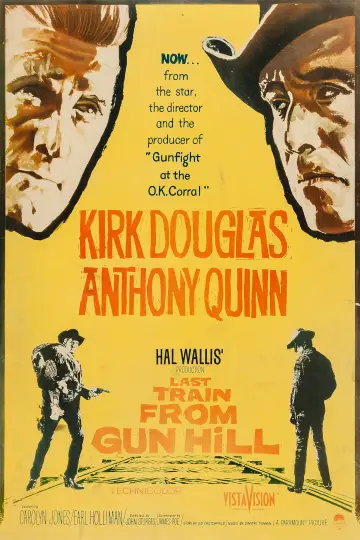 Poster to the movie "Last Train from Gun Hill" #1046230