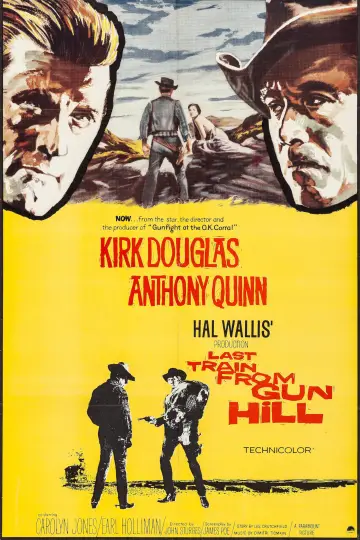 Poster to the movie "Last Train from Gun Hill" #1046232