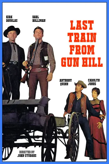 Poster to the movie "Last Train from Gun Hill" #1046238