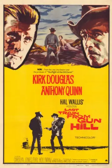 Poster to the movie "Last Train from Gun Hill" #1046243