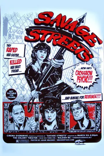 Poster to the movie "Savage Streets" #1034960