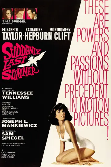 Poster to the movie "Suddenly, Last Summer" #1045903