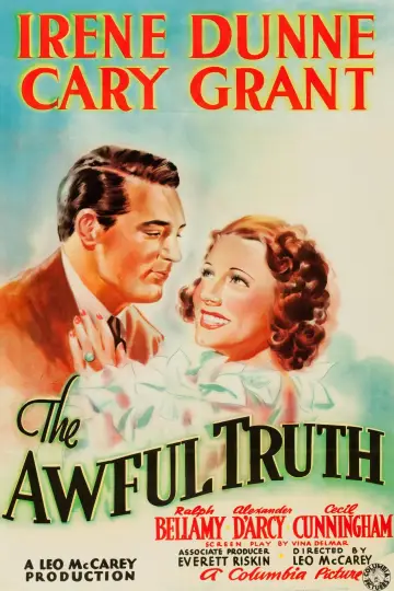 Poster to the movie "The Awful Truth" #1032328