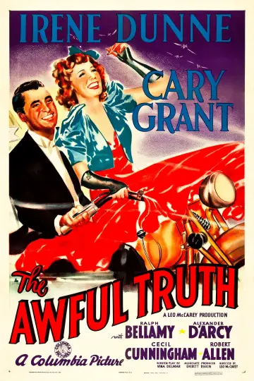 Poster to the movie "The Awful Truth" #1032333