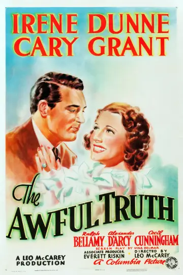 Poster to the movie "The Awful Truth" #1032334