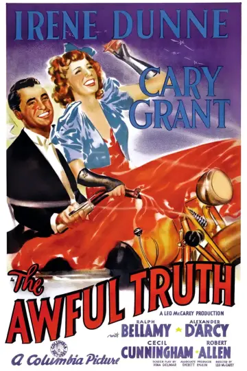 Poster to the movie "The Awful Truth" #1032337