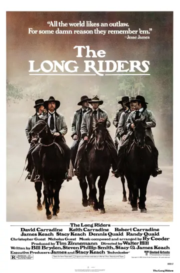 Poster to the movie "The Long Riders" #1026352
