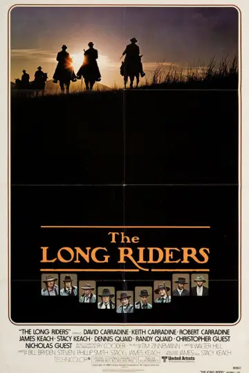 Poster to the movie "The Long Riders" #1026353