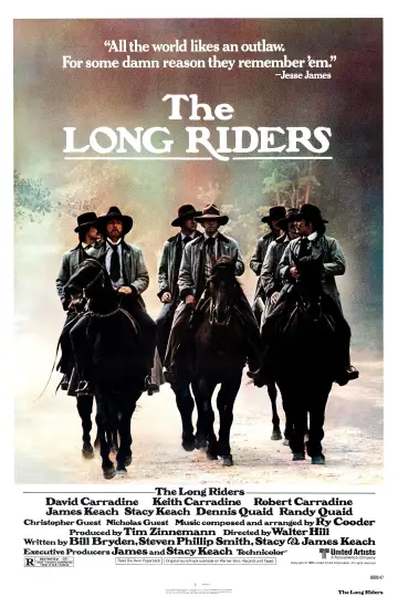 Poster to the movie "The Long Riders" #1026356