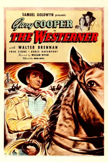 Poster to the movie "The Westerner" #1061266