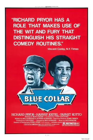 Poster to the movie "Blue Collar" #1039077