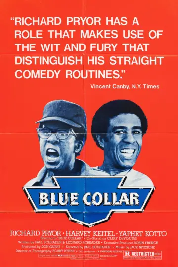 Poster to the movie "Blue Collar" #1039078