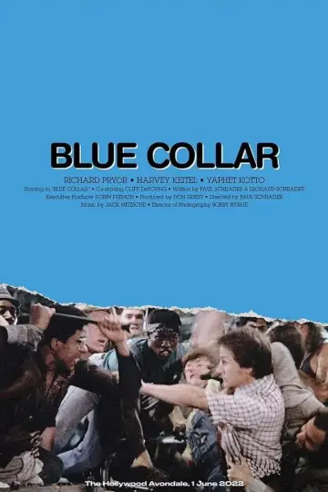 Poster to the movie "Blue Collar" #466146