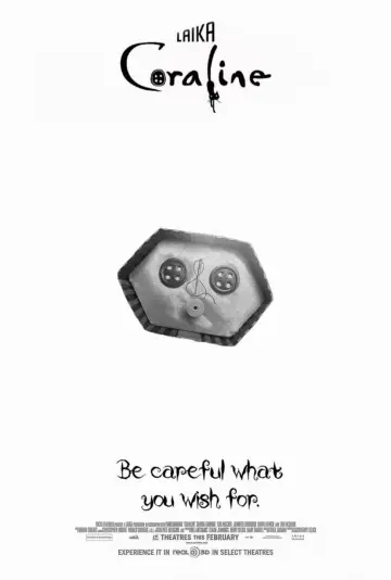Poster to the movie "Coraline" #1197011