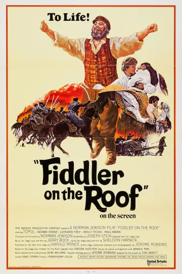 Poster to the movie "Fiddler on the Roof" #896529