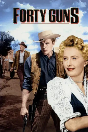 Poster to the movie "Forty Guns" #1103795