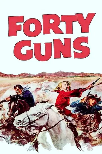 Poster to the movie "Forty Guns" #1103801