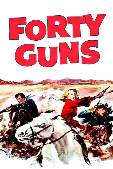 Poster to the movie "Forty Guns" #1103802