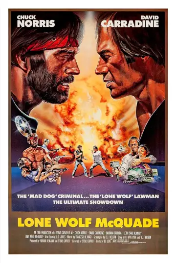 Poster to the movie "Lone Wolf McQuade" #491338