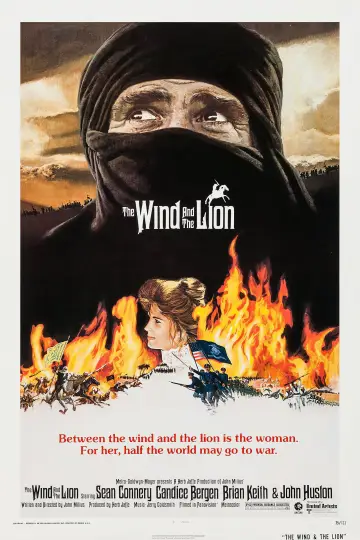 Poster to the movie "The Wind and the Lion" #979598
