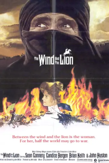 Poster to the movie "The Wind and the Lion" #979599