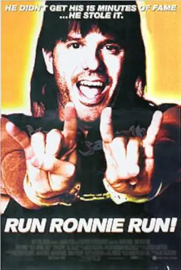 Poster to the movie "Run Ronnie Run" #1097979