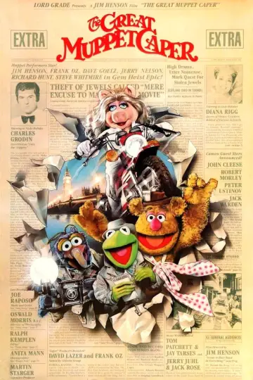 Poster to the movie "The Great Muppet Caper" #689178