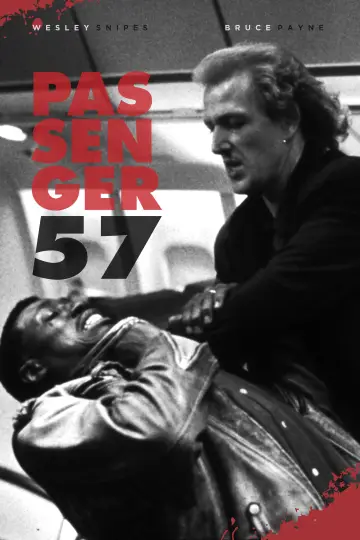 Poster to the movie "Passenger 57" #883694