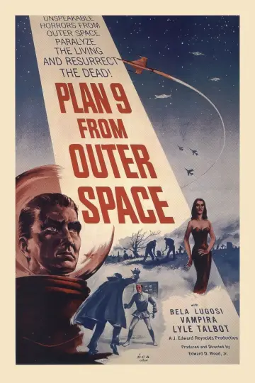 Poster to the movie "Plan 9 from Outer Space" #1038184