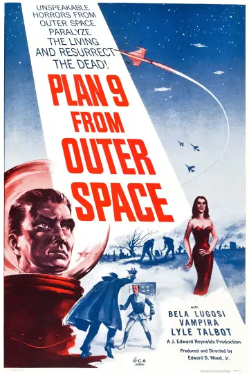 Poster to the movie "Plan 9 from Outer Space" #1038186