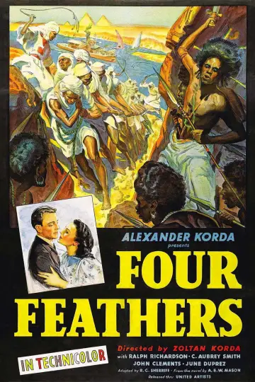 Poster to the movie "The Four Feathers" #1111602