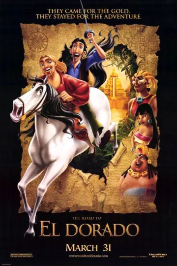 Poster to the movie "The Road to El Dorado" #703186