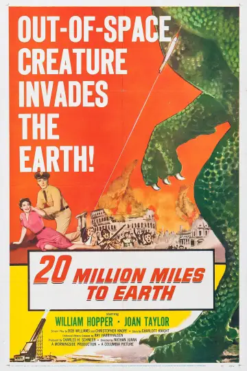 Poster to the movie "20 Million Miles to Earth" #1029867