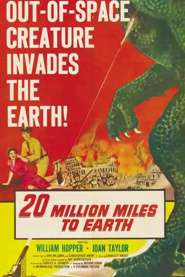Poster to the movie "20 Million Miles to Earth" #1029872