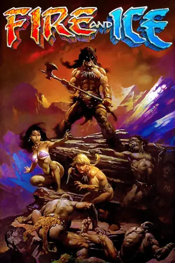 Poster to the movie "Fire and Ice" #902219