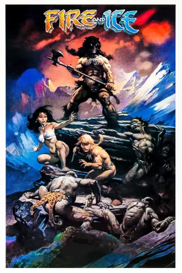 Poster to the movie "Fire and Ice" #902220