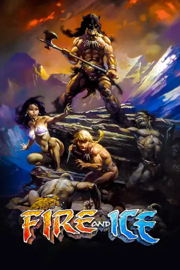 Poster to the movie "Fire and Ice" #902222