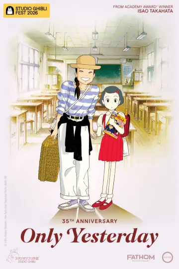 Poster to the movie "Only Yesterday" #860969