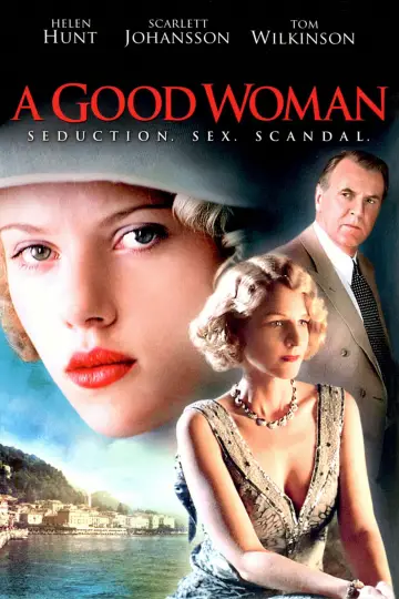 Poster to the movie "A Good Woman" #1087805