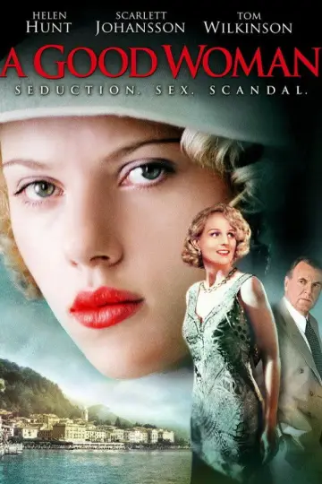 Poster to the movie "A Good Woman" #1087808